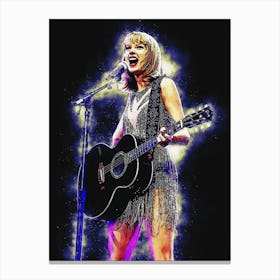 Spirit Of Taylor Swift Canvas Print
