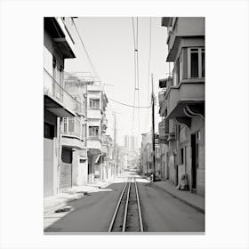Izmir, Turkey, Photography In Black And White 1 Canvas Print