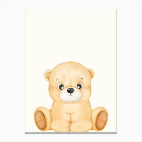 Teddy Bear Kids and Nursery Canvas Print