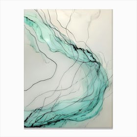 Acrylic Line Nature Art Canvas Print