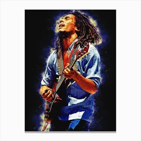 Spirit Of Bob Marley Canvas Print