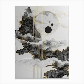 Chinese 'Clouds' Canvas Print