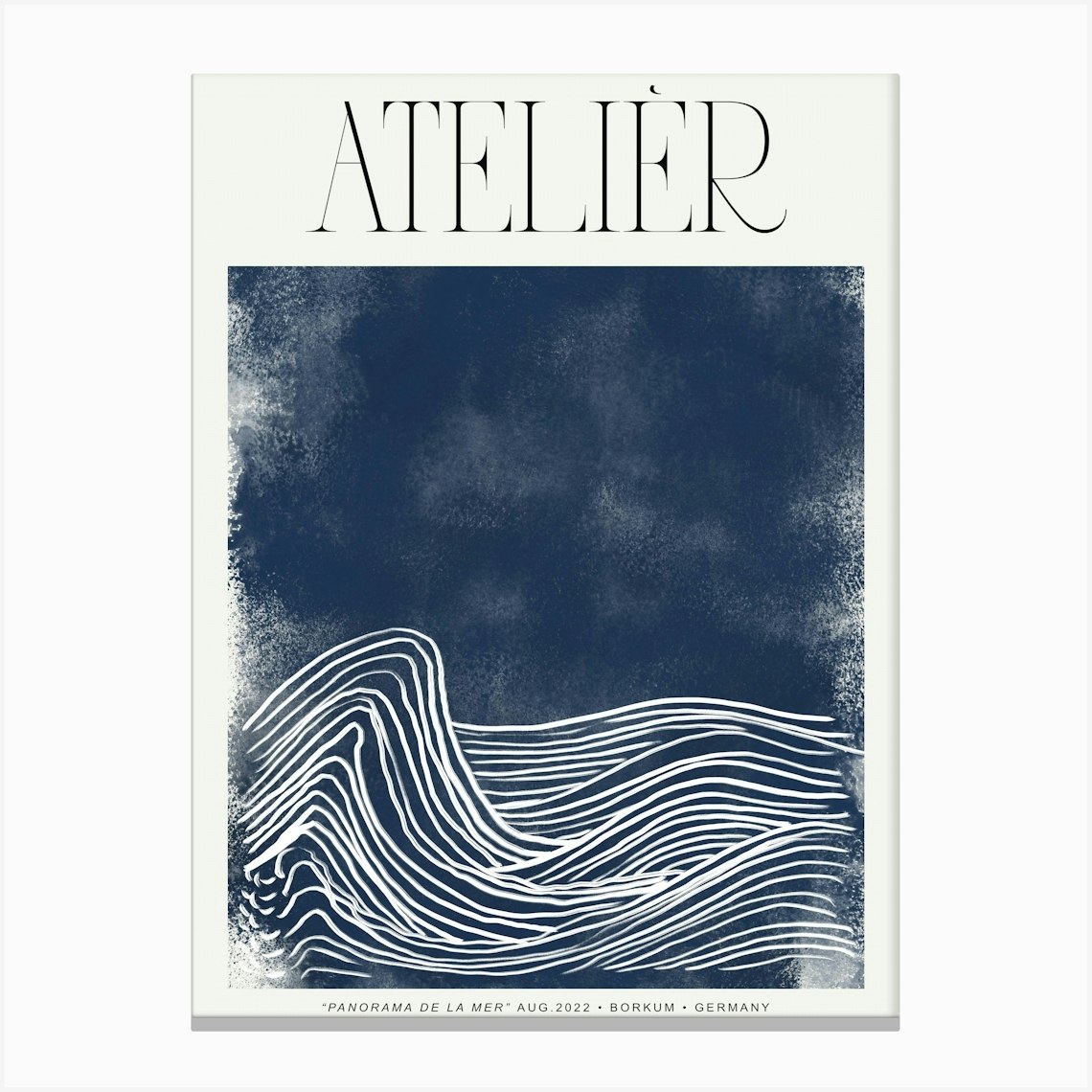 Atelier la mer Canvas Print by Treechild