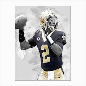 Jameis Winston New Orleans Saints Canvas Print