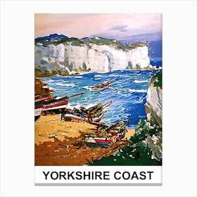 Yorkshire Coast Canvas Print