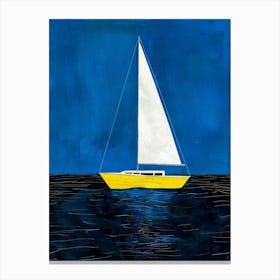 Sailboat 4 Canvas Print