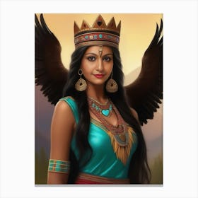 Queen of Eagles Canvas Print