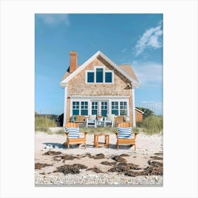 Beach House 8 Canvas Print