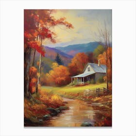 Autumn In The Smoky Mountains 5 Canvas Print