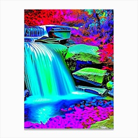 Water Source Waterscapes Pop Art Photography 1 Canvas Print