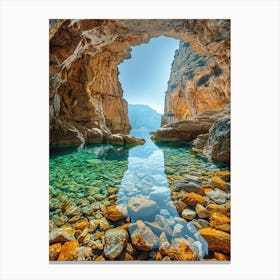 Cave In The Rock 45 Canvas Print