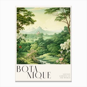 Botanique Fantasy Gardens Of The World 39 Canvas Print