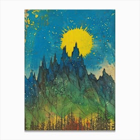 Mountain Range 9 Canvas Print