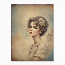 Portrait Of A Woman Canvas Print