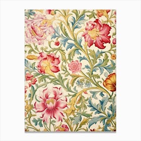 Floral Wallpaper 349 Canvas Print