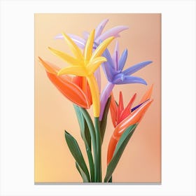 Dreamy Inflatable Flowers Bird Of Paradise 2 Canvas Print