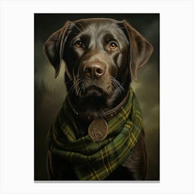 Celtic Labrador Retriever Canvas Print