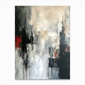 Abstract Painting, Boho Art Style Canvas Print