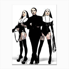 Marilyn Manson Canvas Print