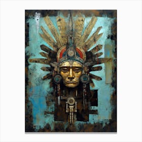 Whispers of the Ancestors: Embracing Native Heritage Canvas Print