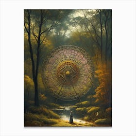 'The Spinning Wheel' Canvas Print