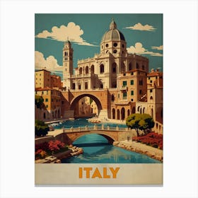 Vintage Travel Art 05 Canvas Print