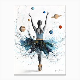 Space Dance Canvas Print