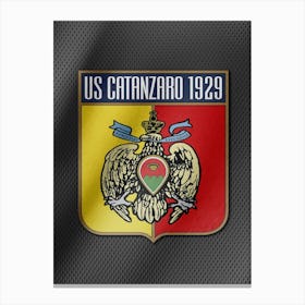 Us Catanzaro 1929 Canvas Print