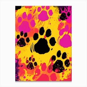 Paw Prints 2 Canvas Print