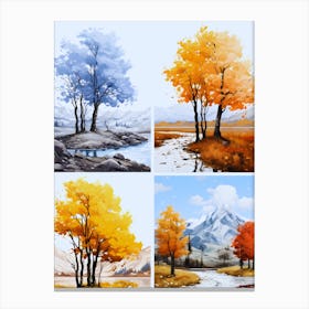 Autumn Trees Canvas Print