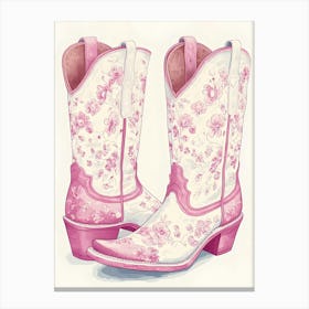 Cowgirl Boots 3 Canvas Print