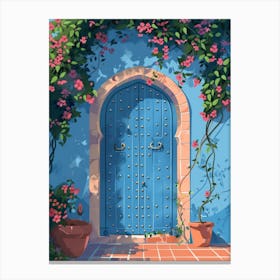 Blue Door 54 Canvas Print