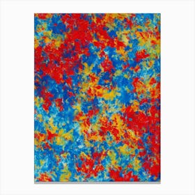 Tie Dye Painting Canvas Print