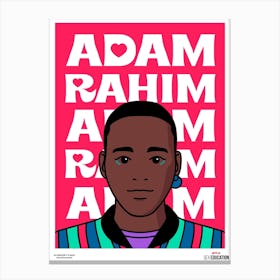 Adam Or Rahim Canvas Print