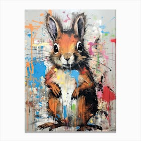 Squirrel Comedy Club Canvas Print