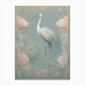 Crane In The Sky Canvas Print