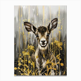 Deer Art 3 Canvas Print