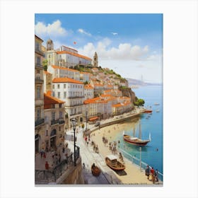 Lisbon..2 Canvas Print