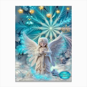 Angel Of Christmas Canvas Print