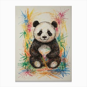 Panda Bear 25 Canvas Print