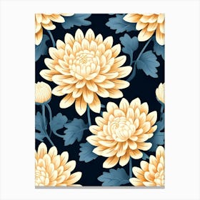 Chrysanthemums 6 Canvas Print