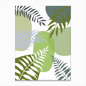 Fern Leaves 5 Canvas Print