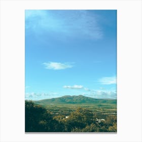 Valley Mountain Canvas Print