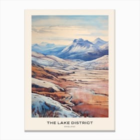 The Lake District England 2 Poster Canvas Print