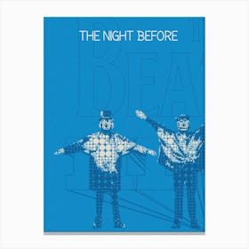The Night Before The Beatles Album Help Canvas Print