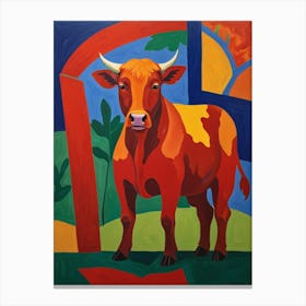 The Bull Canvas Print