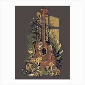 Survival Song - Geek Game Music Gift Canvas Print