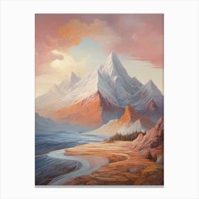 Mountain Landscape 2 Canvas Print