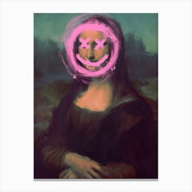 Mona Lisa 5 Canvas Print