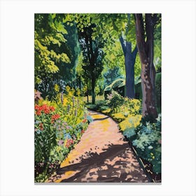 Battersea Park London Parks Garden 3 Painting Canvas Print